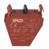 NORMALLY CLOSE (NC) AND NORMALLY OPEN (NO) CONTACT BLOCK BACO LM11 FOR JOYSTICK